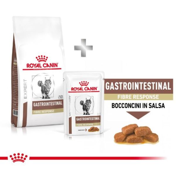 Bauzaar Royal Canin Gastrointestinal Fibre Response in salsa multipack 12x85 gr Moda