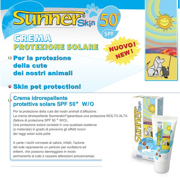 Bauzaar Sunner Skin crema Protezione Solare ICF Shopping online
