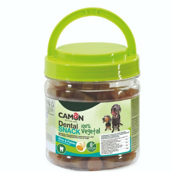 Bauzaar Camon Dental Snack Vegetale Box Riso e Patate Offerta Anniversario