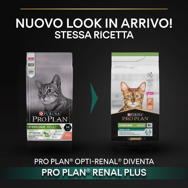 Bauzaar Purina Pro Plan Renal Plus Sterilised Adult 1+ con Salmone Ultimo giorno