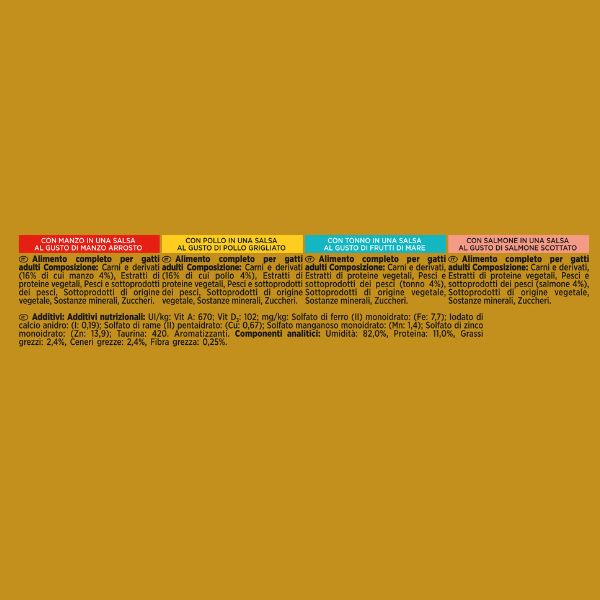 Bauzaar Purina Gourmet Gold Delizie in salsa Umido Gatto Multipack 24x85g Promozione