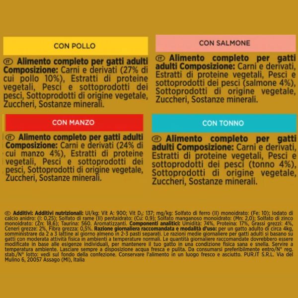 Bauzaar Purina Gourmet Gold Tortini Umido Gatto Multipack 24x85g Affare Del Giorno