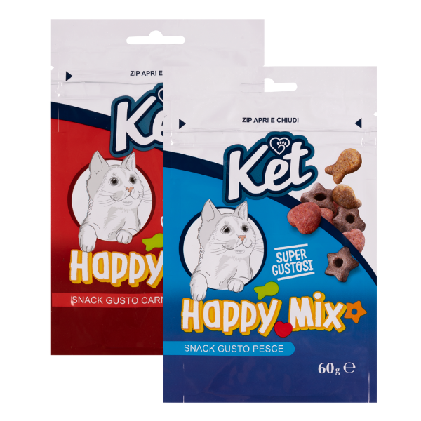 Bauzaar Ket Cat Snack Happy Mix 60 gr Hotsell