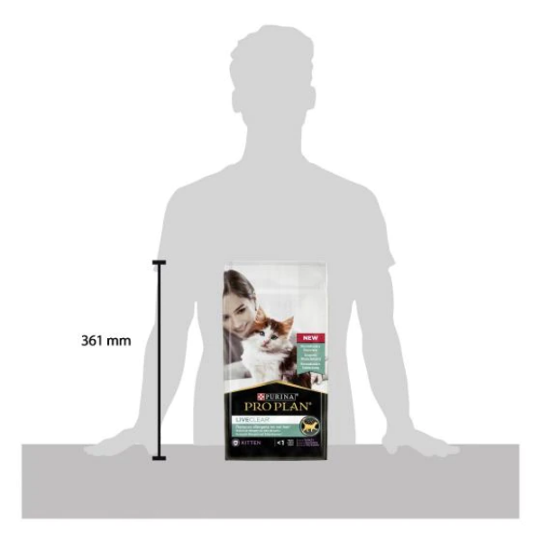 Bauzaar Purina Pro Plan LiveClear Kitten Crocchette Gatto con tacchino Vendita Economica