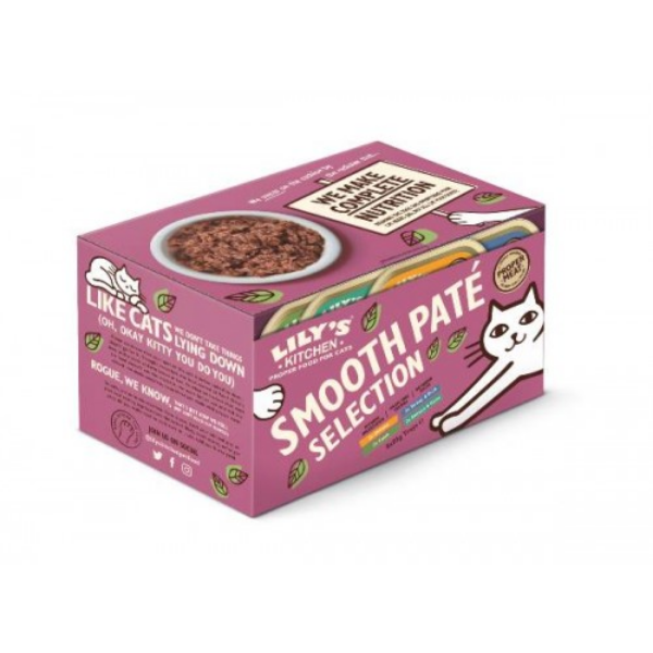 Bauzaar Lily's Kitchen Multipack 8x85 gr Gatti Smooth Patè Offerta San Valentino