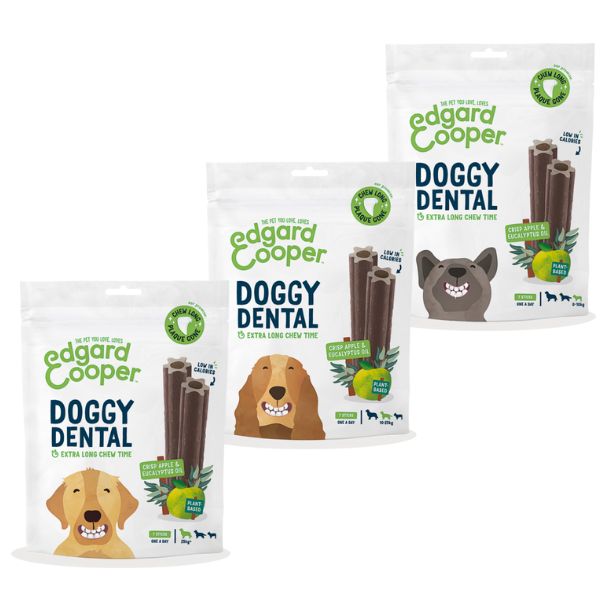Bauzaar Edgard & Cooper Doggy Dental mela e eucalipto Grain Free Fino al 60% di sconto
