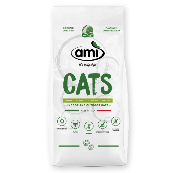 Bauzaar Amì alimento vegetale Indoor/Outdoor Cats