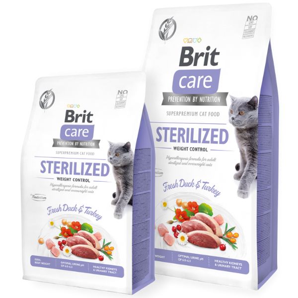 Bauzaar Brit Care Grain Free Cat Adult Sterilized Weight Control