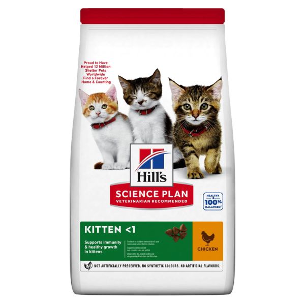 Bauzaar Hill's Science Plan Kitten Alimento per gattini con Pollo Offerta speciale