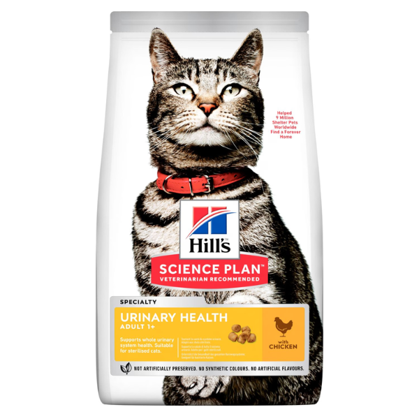 Bauzaar Hill's Science Plan Adult Urinary Health Alimento per gatti con Pollo