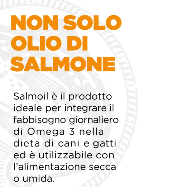 Bauzaar Salmoil olio di salmone per cani e gatti Benessere Intestinale Grande vendita