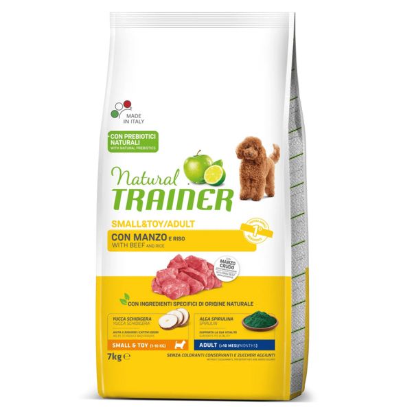 Bauzaar Natural Trainer Adult Mini con Manzo e Riso Offerte esclusive