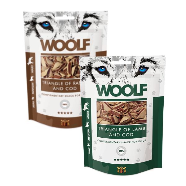 Bauzaar Woolf Triangolini snack per cani