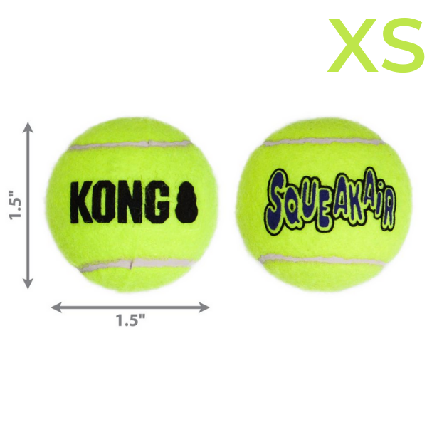 Bauzaar Kong Air Squeaker Tennis Ball Liquidazione