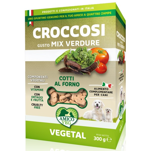 Bauzaar Amico Veg snack vegetali Croccosi 300 gr Enormi risparmi