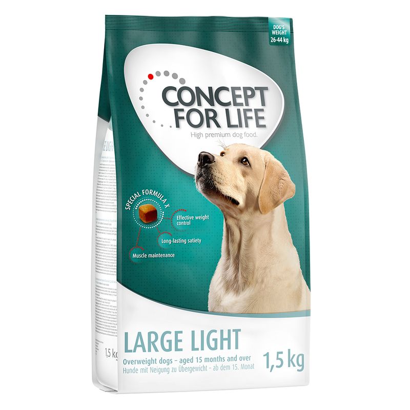 Zooplus Concept for Life Large Light Crocchette per cani 50% di sconto con spedizione gratuita