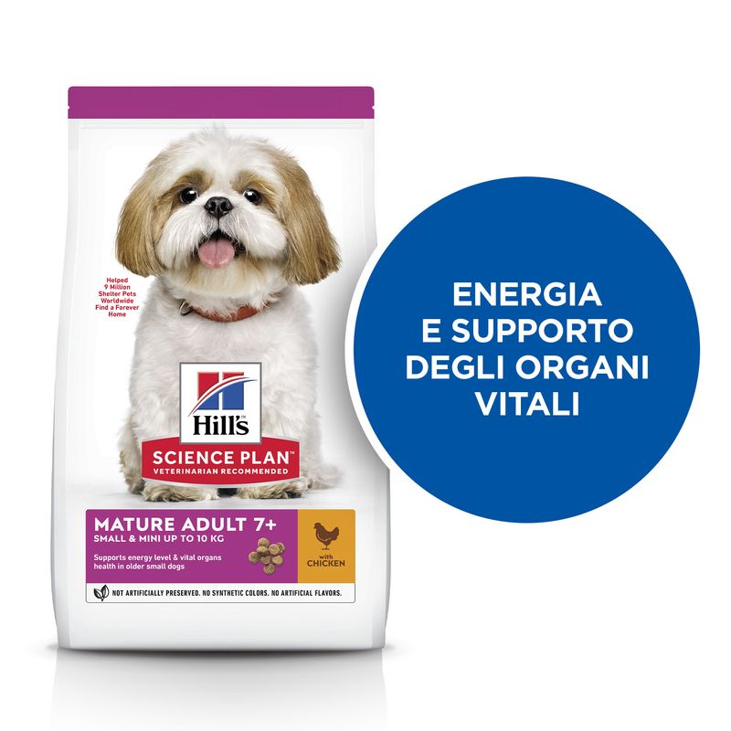 Zooplus Hill's Science Plan Mature Adult 7+ Small & Mini con Pollo Vendita Calda