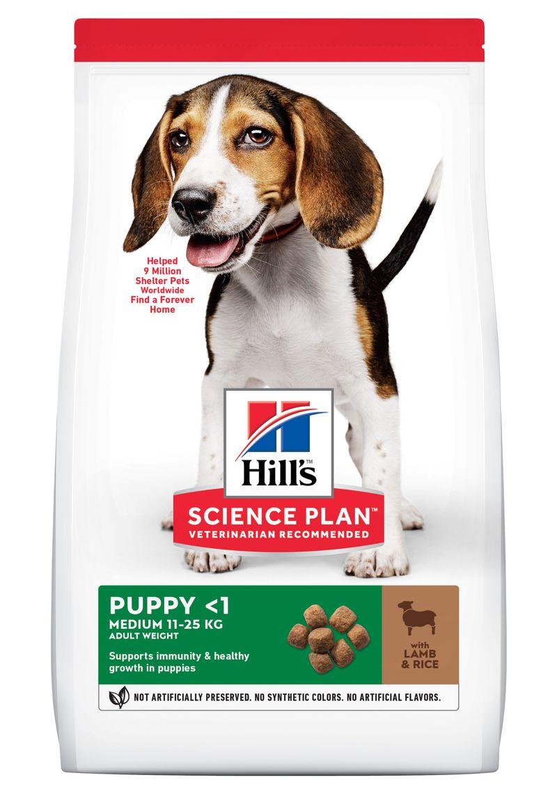 Zooplus Hill's Science Plan Puppy <1 Medium con Agnello e Riso Negozio