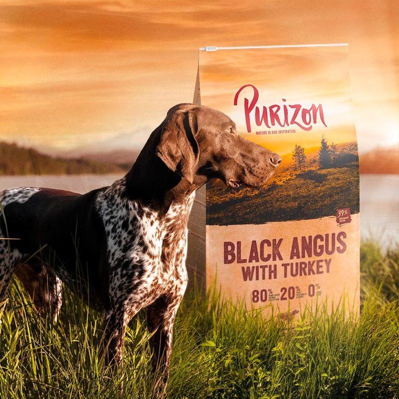 Zooplus 12 kg + 2 4 kg gratis Purizon Adult Crocchette Senza cereali per Cani Promozione Limitata