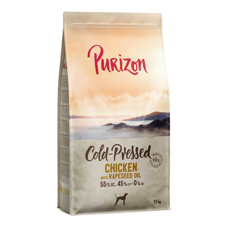 Zooplus Purizon Coldpressed Pollo con Olio di colza Crocchette per cane Fino Al -60%