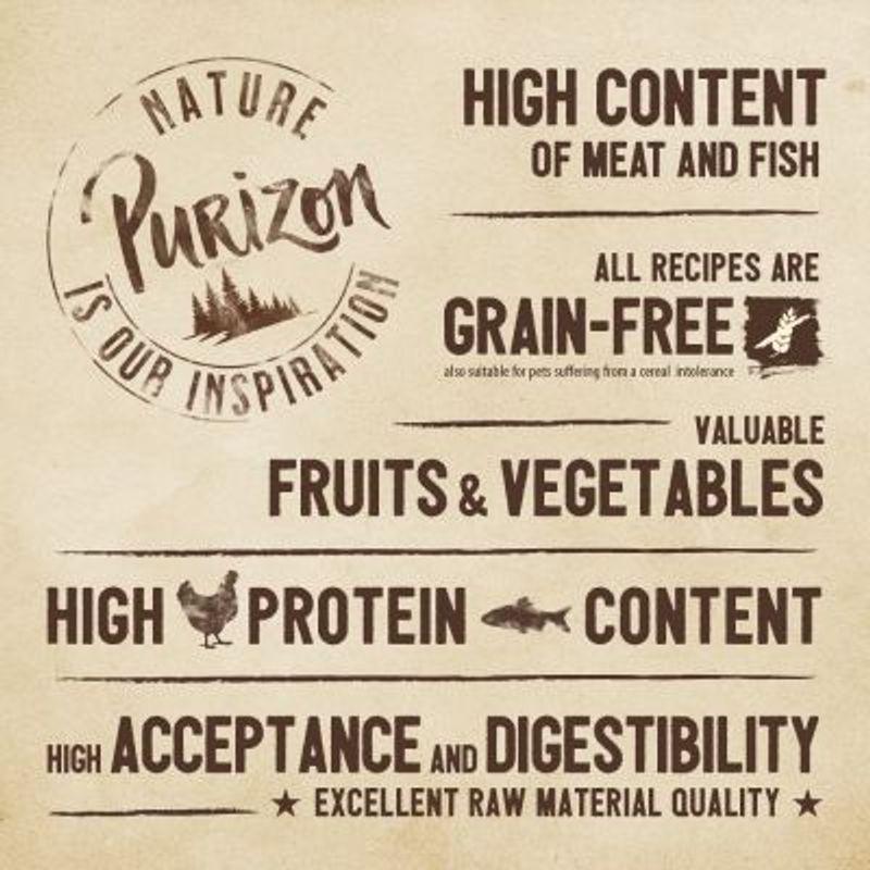 Zooplus Purizon Coldpressed Mini Pollo svizzero con Olio di canapa Secco per cani Vendita Economica