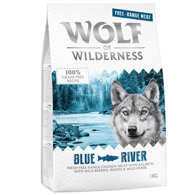 Zooplus Wolf of Wilderness Free-Range-Meat Crocchette e Alimenti umidi per cani Presa