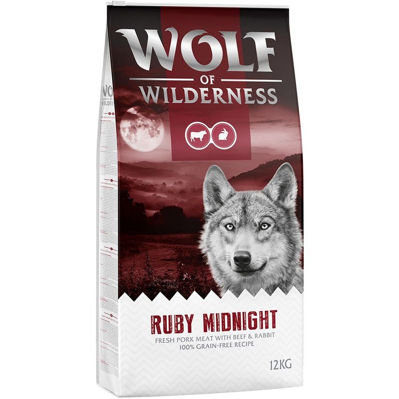 Zooplus 10€ DI SCONTO 12 kg Wolf of Wilderness Crocchette per cani 2025