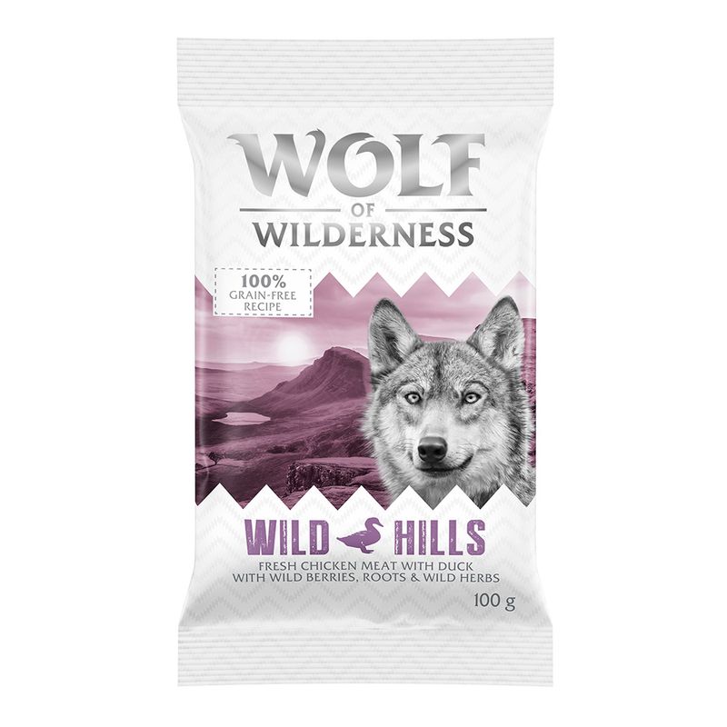 Zooplus Confezione prova Wolf of Wilderness Adult 100 g Crocchette per cane Acquista Ora