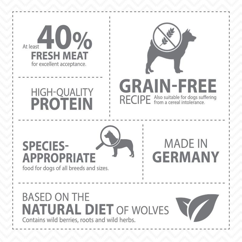 Zooplus Set prova misto 3 x 1 kg Wolf of Wilderness Soft Crocchette per cani Affare Del Giorno