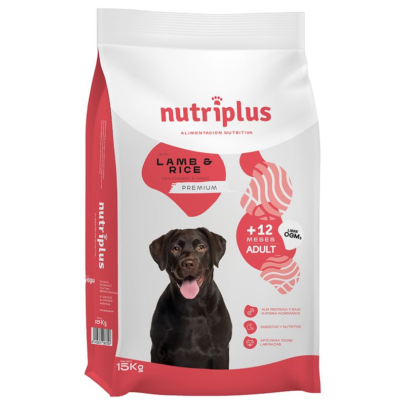 Zooplus Nutriplus Adult Dog con agnello Crocchette per cani Novità