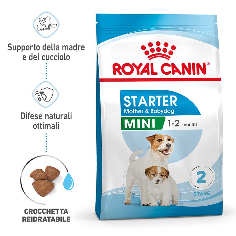 Zooplus Royal Canin Mini Starter Mother & Babydog Crocchette cane Negozio