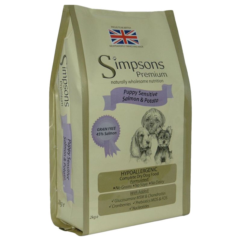 Zooplus Simpsons Premium Sensitive Puppy Salmone e Patate Negozi Online