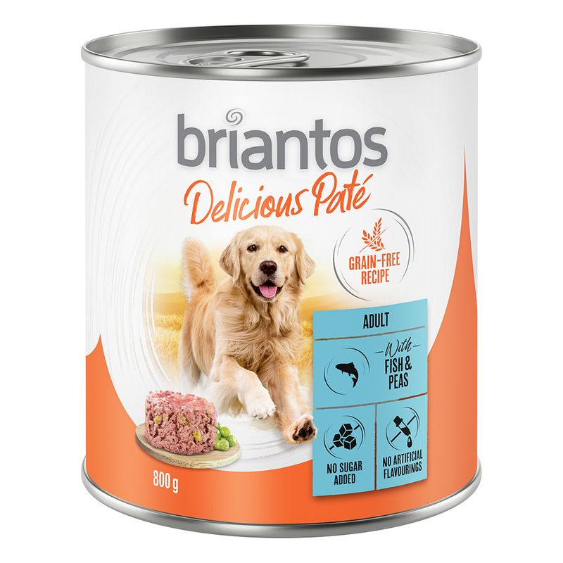 Zooplus Briantos Delicious Paté 6 x 800 g Umido per cane Affare Del Giorno