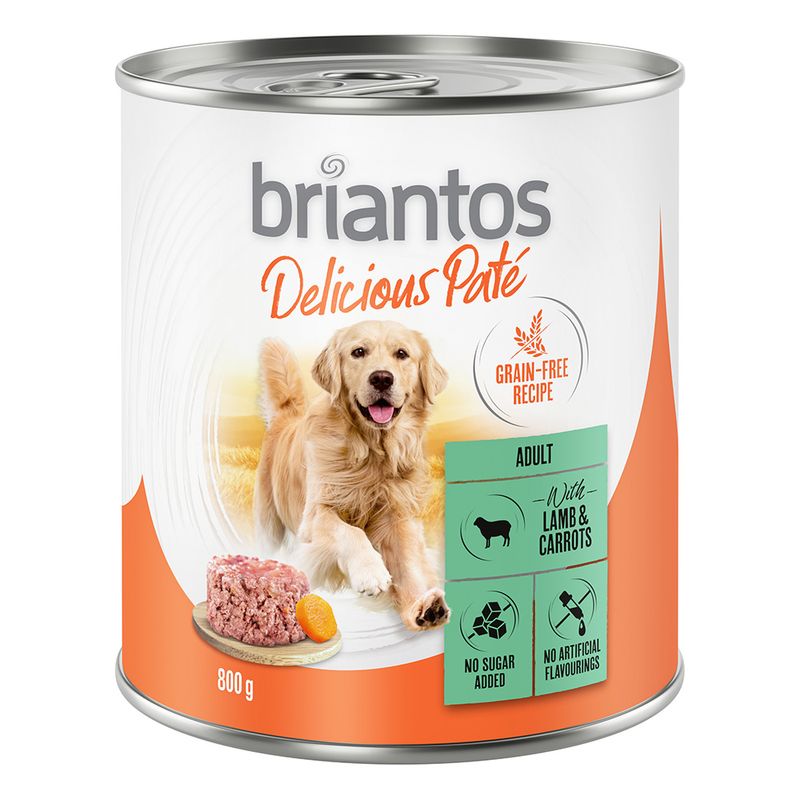 Zooplus Briantos Delicious Paté 24 x 800 g Umido per cane Prezzo Ridotto