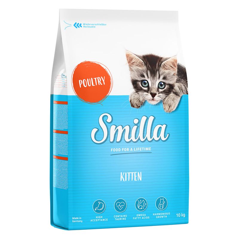 Zooplus Smilla Kitten Pollame Crocchette per gattini Convenienza