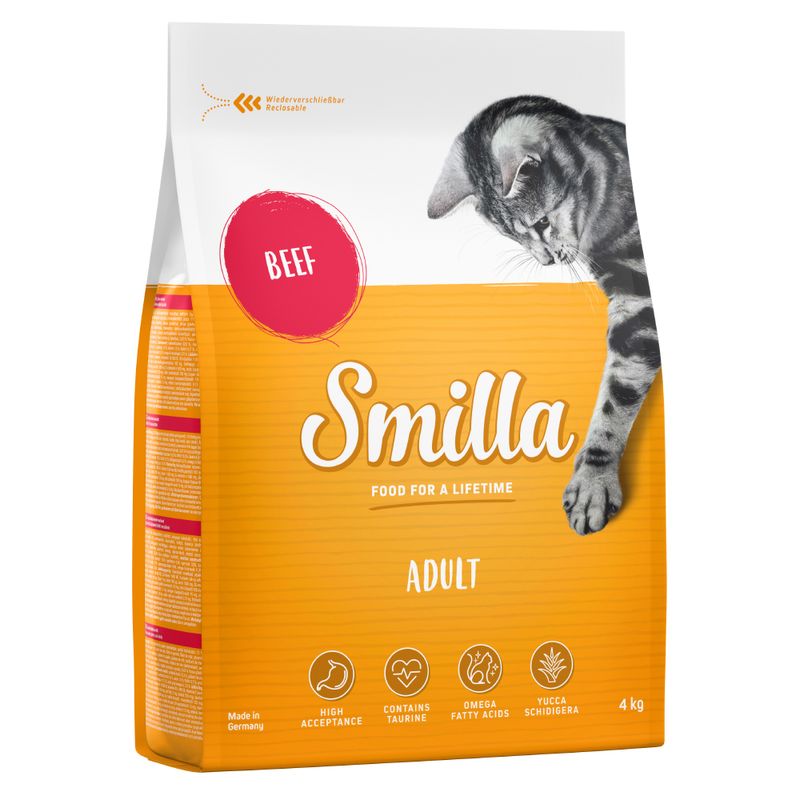 Zooplus Smilla Adult Manzo Crocchette per gatti Novità