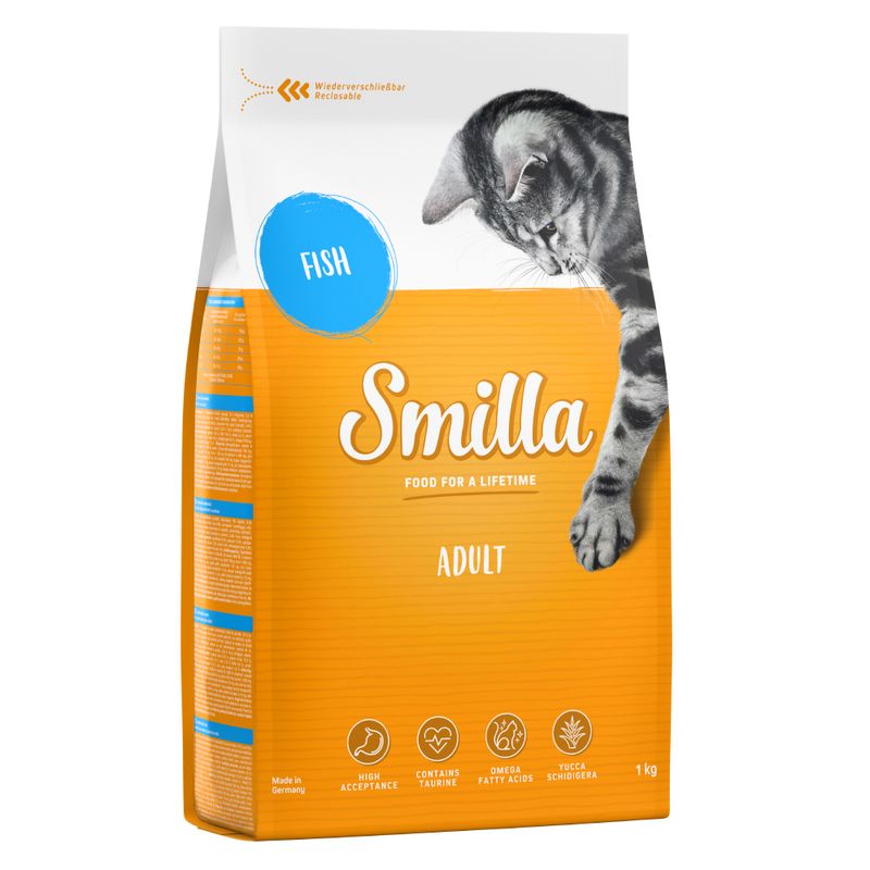 Zooplus Set prova misto Smilla Adult Crocchette per gatti Presa