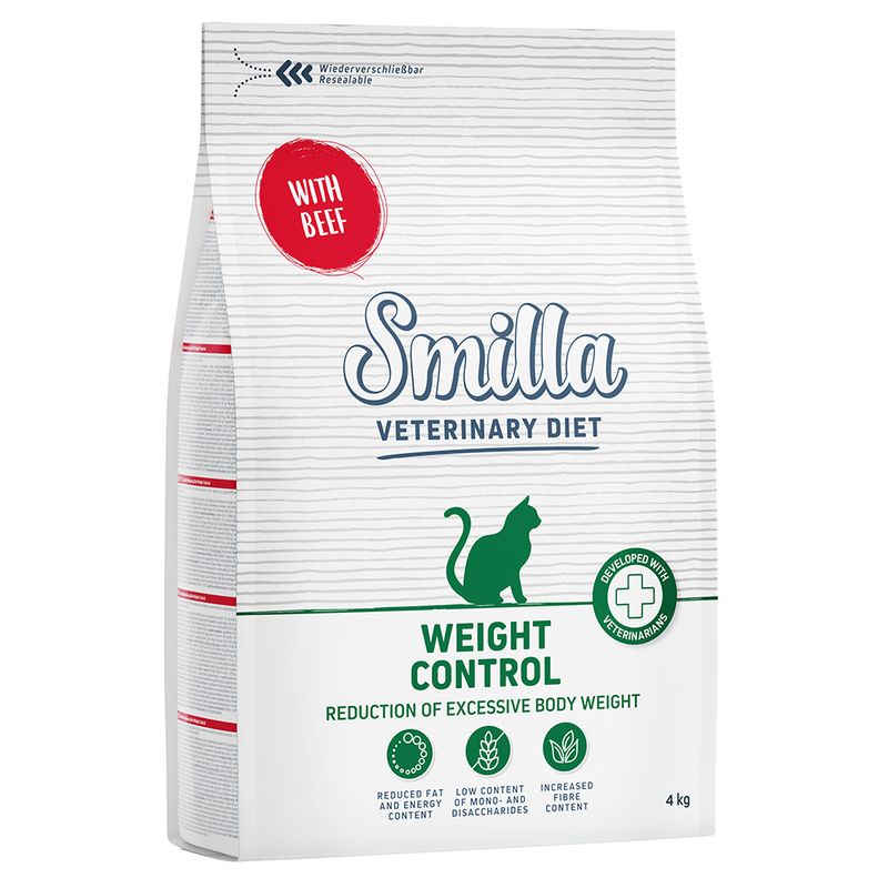 Zooplus Smilla Veterinary Diet Weight Control Manzo Crocchette gatto Offerte
