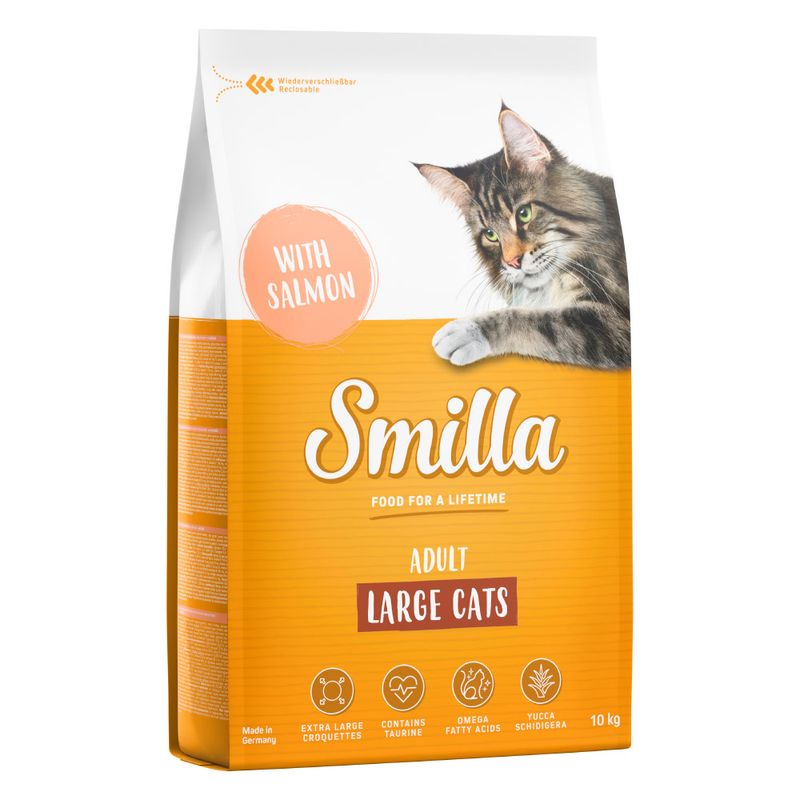 Zooplus Smilla Adult XXL Salmone Crocchette per gatti Vendita Calda