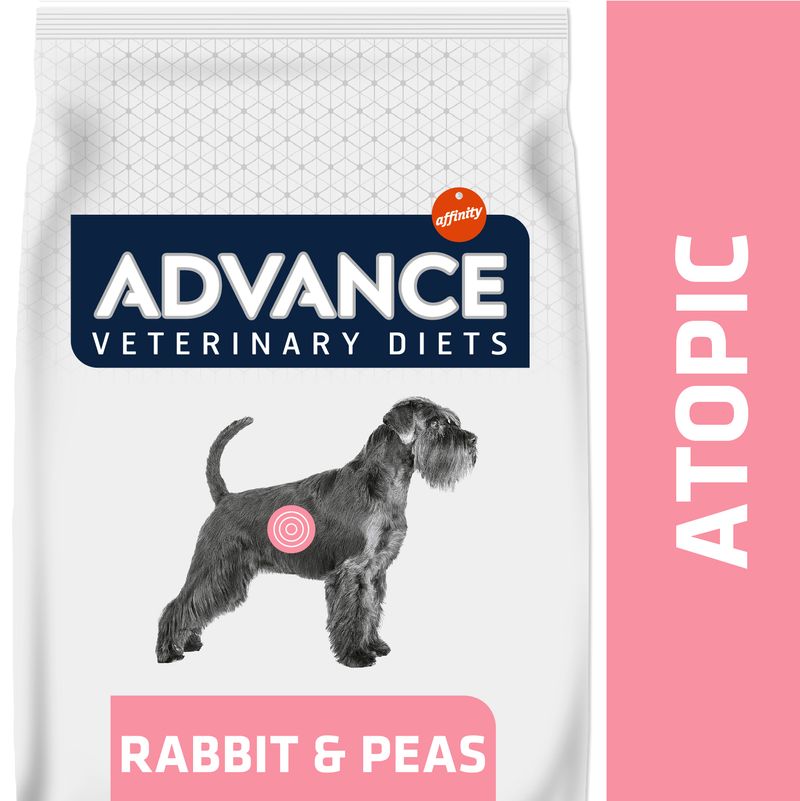 Zooplus Advance Veterinary Diets Atopic con Coniglio e Piselli I Più Venduti
