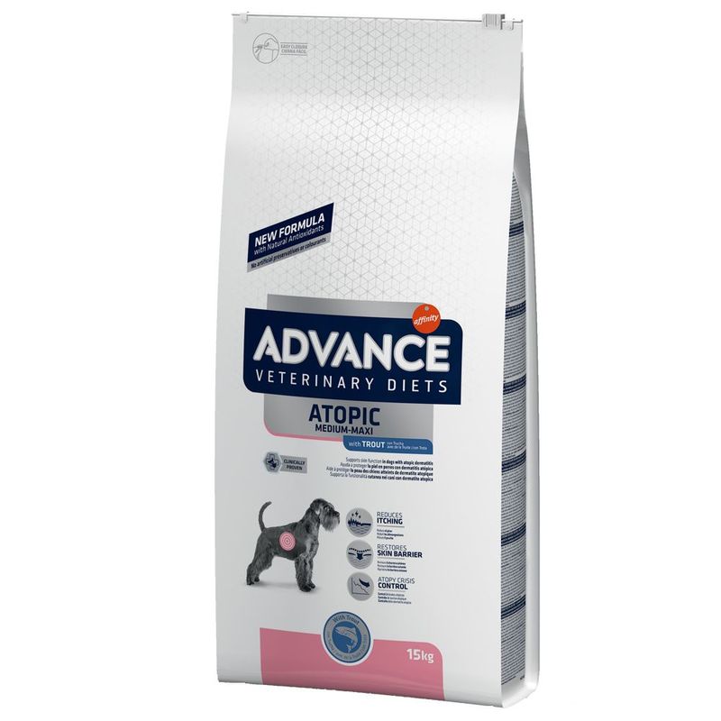 Zooplus Advance Veterinary Diets Atopic con Trota Crocchette cane Negozio