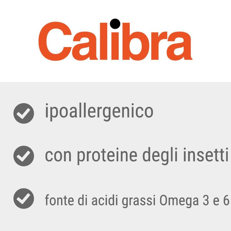 Zooplus Calibra Veterinary Diet Dog Ultra Hypoallergenic Insect Crocchette per cane Consegna Veloce