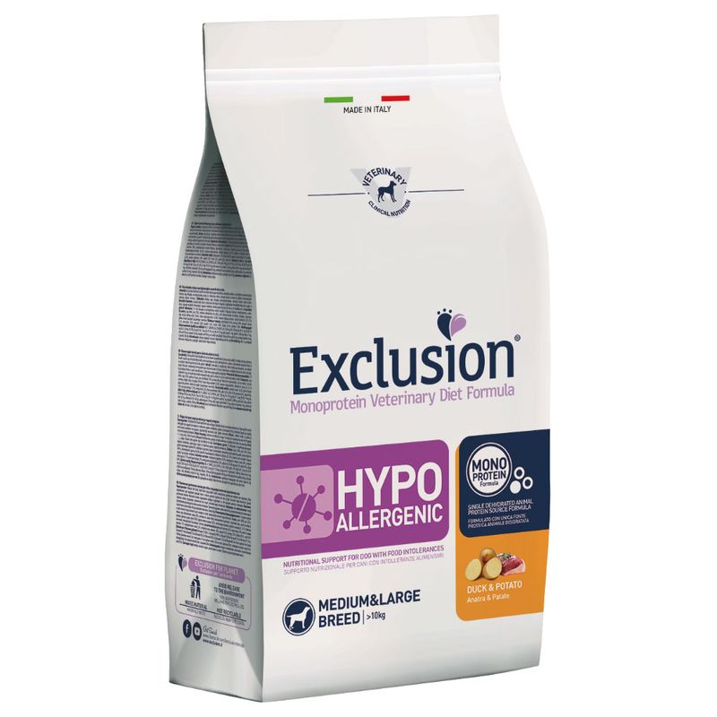 Zooplus Set prova misto Exclusion Diet Hypoallergenic secco + umido Outlet