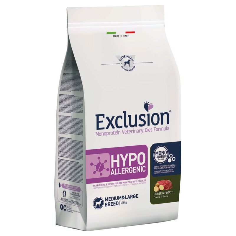 Zooplus Set prova misto Exclusion Diet Hypoallergenic secco + umido Outlet