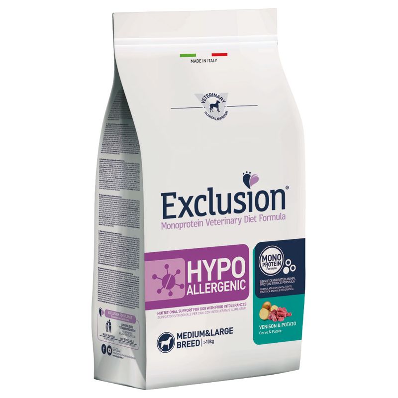 Zooplus Set prova misto Exclusion Diet Hypoallergenic secco + umido Outlet