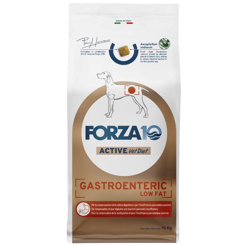 Zooplus Forza10 Active Line Gastroenteric Low Fat Crocchette cane Negozio