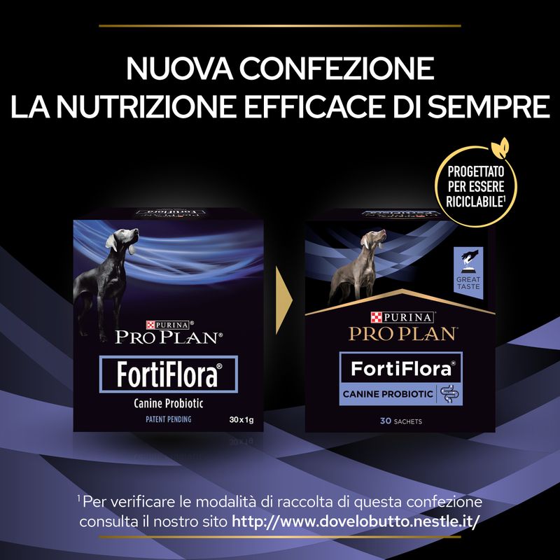 Zooplus PURINA PRO PLAN Fortiflora Canine Probiotic Umido per cane Nuovo