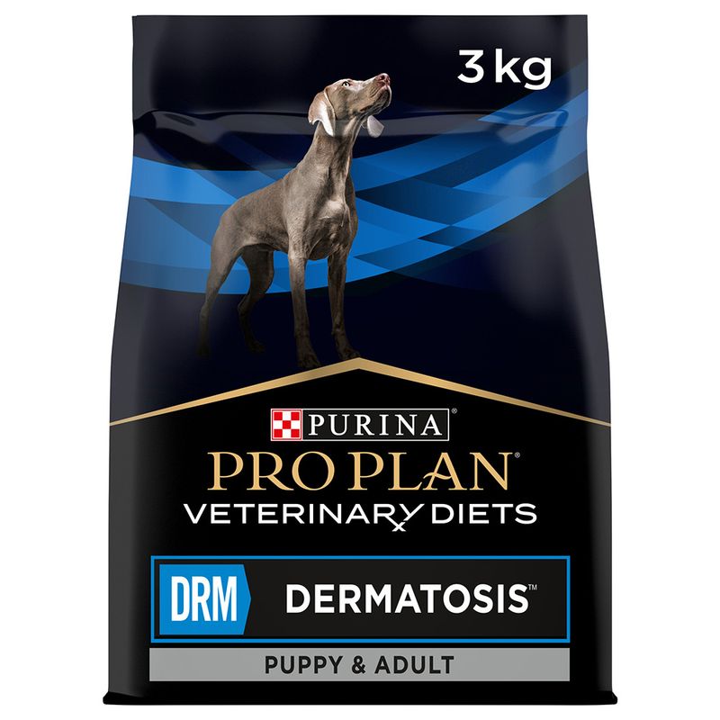 Zooplus PURINA PRO PLAN Veterinary Diets DRM Dermatosis Crocchette per cane Pezzi Unici