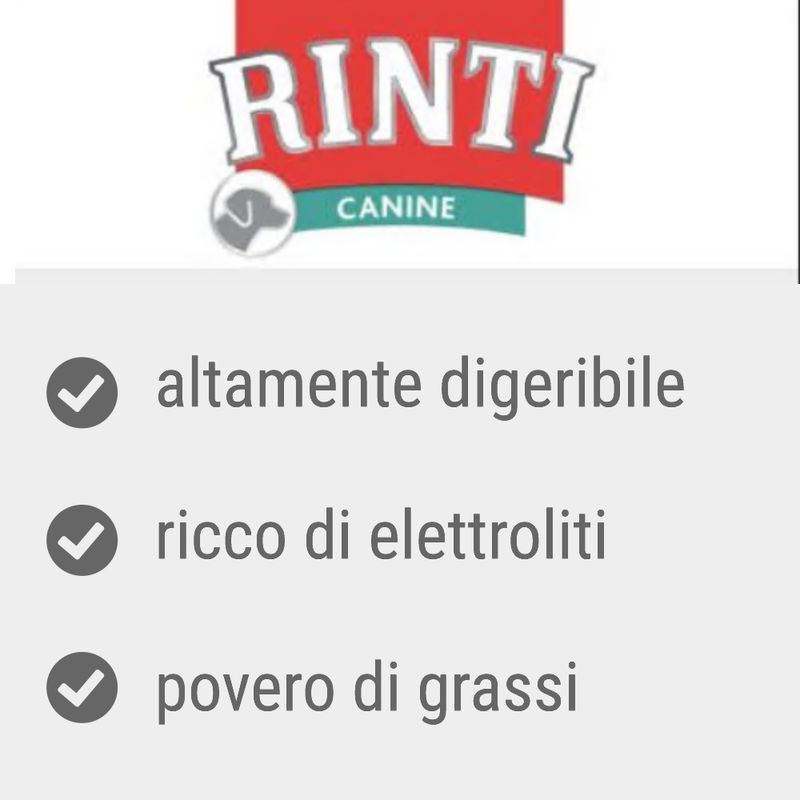 Zooplus RINTI Canine Intestinal con Pollo 400 g Alimento umido per cani Convenienza