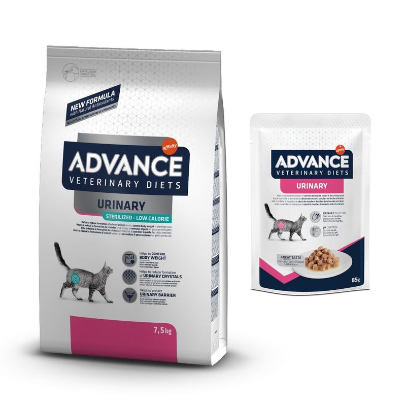 Zooplus Crocchette + umido Advance Veterinary Diet Feline gratis Italia
